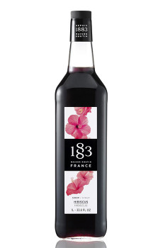 ROUTIN 1883 - SIROP HIBISCUS 1L BOUTEILLE VERRE