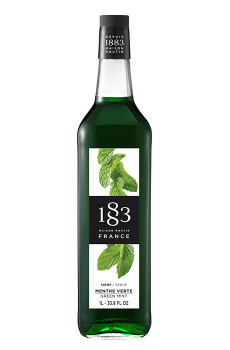 ROUTIN 1883 - SIROP MENTHE VERTE 1L BOUTEILLE VERRE