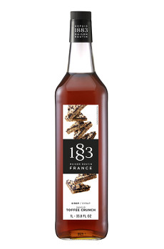 ROUTIN 1883 - SIROP TOFFEE CRUNCH 1L BOUTEILLE VERRE
