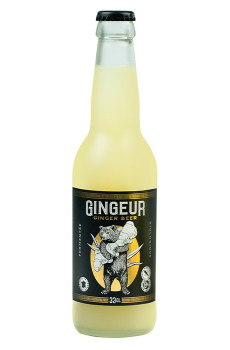 GINGEUR Ginger Beer bouteille verre 12 x 330ml BIO