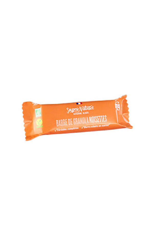 SUPERNATURE - BARRE GRANOLA NOISETTE PRESENTOIR 20x40G BIO