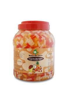 GELEE MULTIFRUIT NATA DE COCO COMPOSITE JELLY 3.8KG