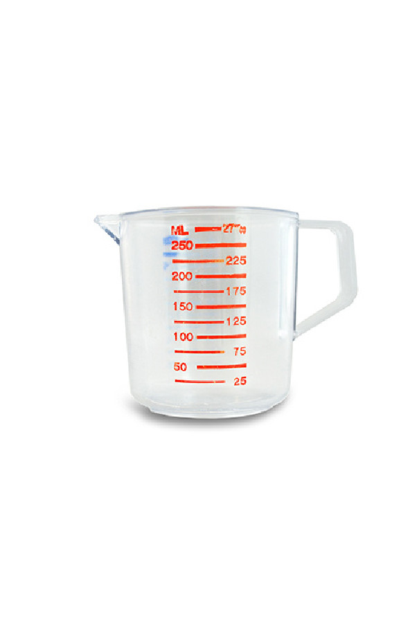 PICHET MESUREUR PLASTIQUE 250ML