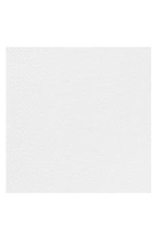 SERVIETTES PAPIER BLANC 300x300 MM 16 SACHETS DE 200