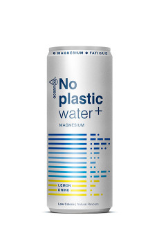 OCEAN52 - NO PLASTIC WATER LEMON MAGNESIUM CANETTE ALU 330ML x24