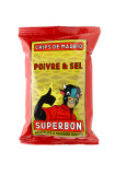 SUPERBON - CHIPS POIVRE & SEL 45G x36