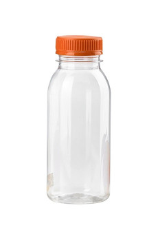 BOUTEILLE VIDE PET RONDE BOUCHON ORANGE 500ML x150