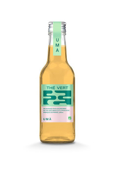 UMÀ - INFUSION THÉ VERT BOUTEILLE VERRE 250ML x12 BIO