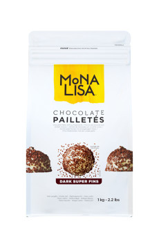 MONA LISA - PAILLETÉS SUPER FIN CHOCOLAT POCHE 1KG