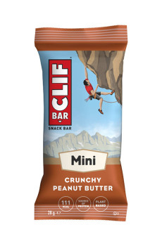 CLIF BAR - BARRE MINI BEURRE DE CACAHUETE CROQUANT 28G x10