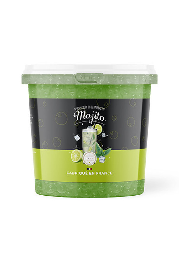 NOSTEA - PERLES DE FRUIT SAVEUR MOJITO SEAU 3.2KG