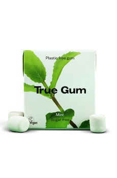 TRUE - CHEWING-GUM MENTHE VERTE SANS SUCRES PRÉSENTOIR 21G x24