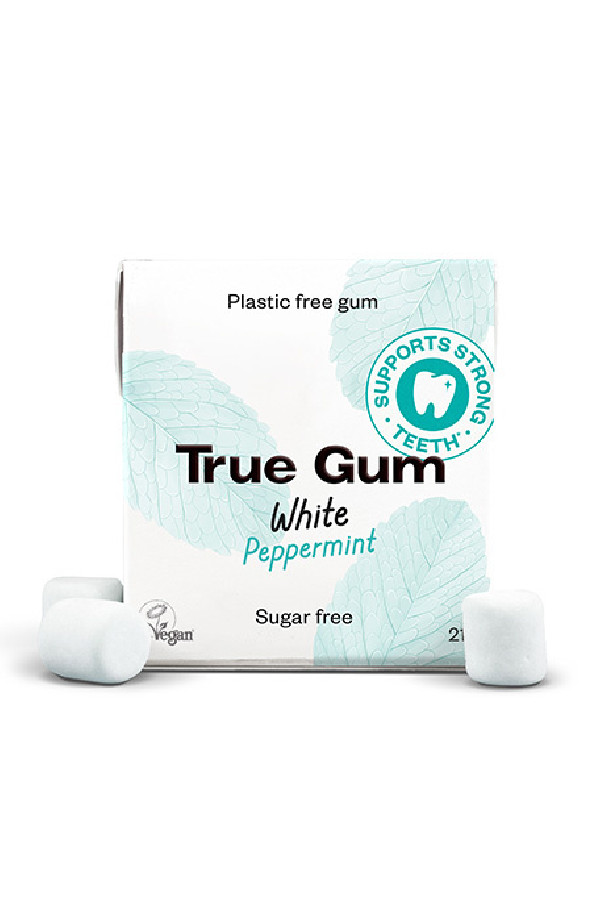 TRUE - CHEWING-GUM MENTHE POIVRÉE SANS SUCRES PRÉSENTOIR 21G x24 TRUE - CHEWING-GUM MENTHE POIVRÉE SANS SUCRES PRÉSENTOIR 21G x24