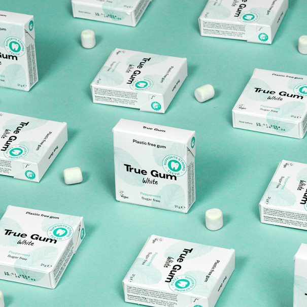 TRUE - CHEWING-GUM MENTHE POIVRÉE SANS SUCRES PRÉSENTOIR 21G x24 TRUE - CHEWING-GUM MENTHE POIVRÉE SANS SUCRES PRÉSENTOIR 21G x24