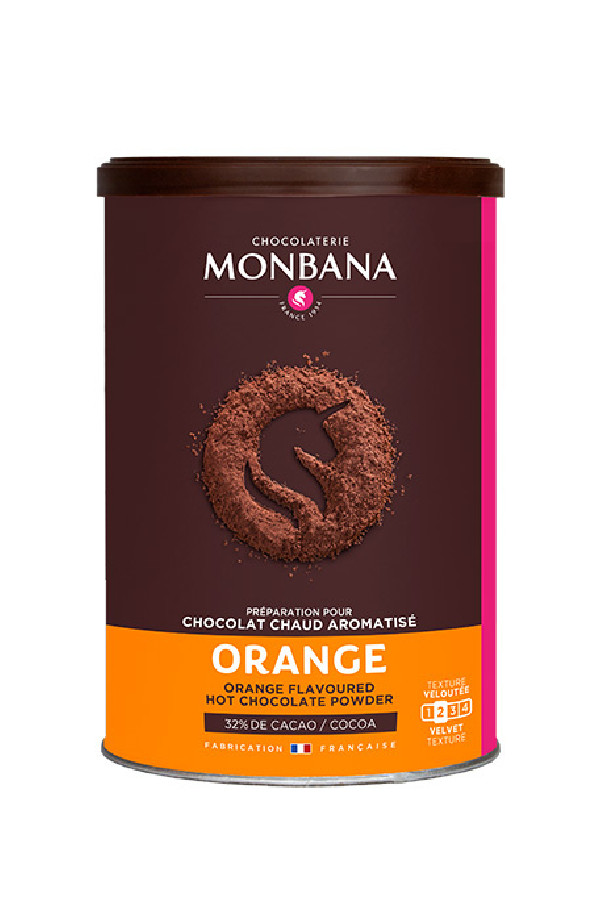 MONBANA - CHOCOLAT AROME ORANGE BOITE 250G