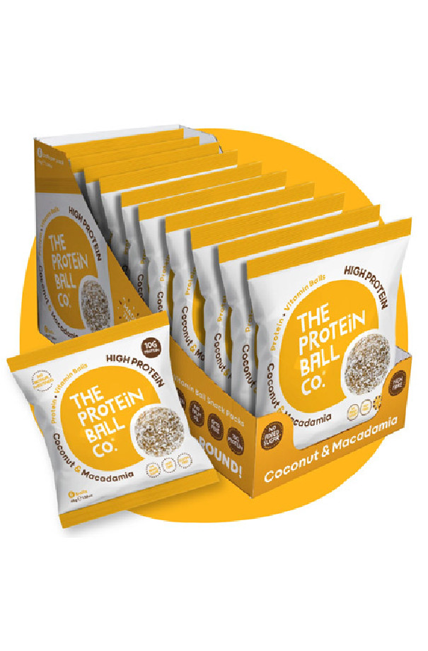 Présentoir Protein Ball Coconut Macadamia 10 x 45g