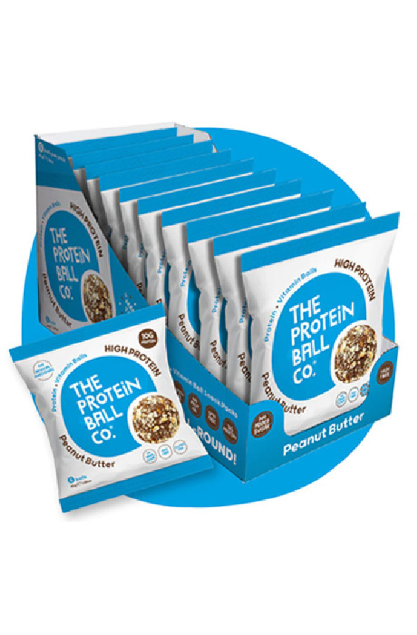 Présentoir Protein Ball Peanut Butter 10 x 45g