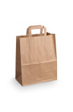 SAC CABAS PAPIER KRAFT H.260 x L.260 x P.180 MM x250 LOGO TRI