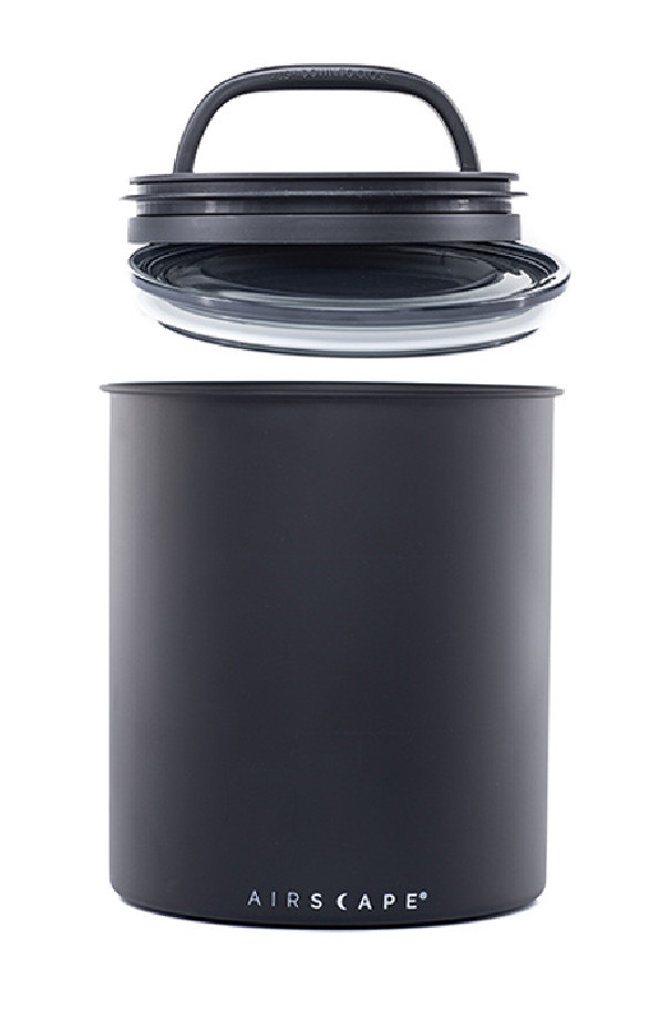 AIRSCAPE - BOITE DE CONSERVATION EN METAL COLORIS NOIR 1KG