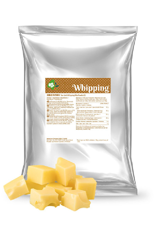 BOBOQ - WHIPPING MIX SAVEUR CHEESE SEA SALT POUR TOPPING VEGAN 1KG