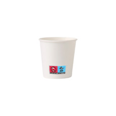 GOBELET CARTON BLANC 4OZ-100/120ML Ø60MM x100 GOBELET CARTON BLANC 4OZ-100/120ML Ø60MM x100