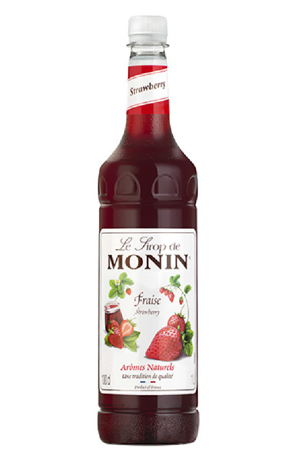 MONIN - SIROP FRAISE 1L BOUTEILLE PET