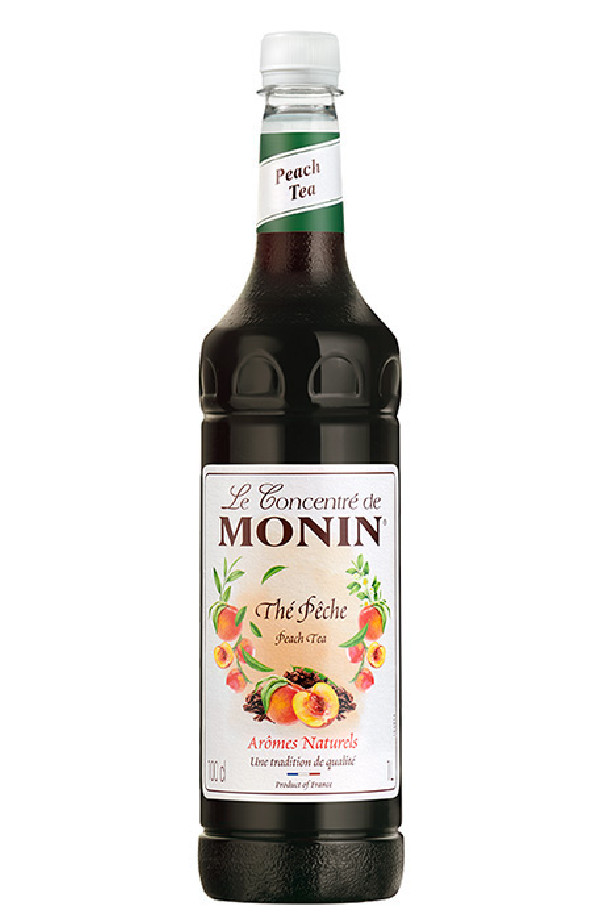 MONIN - SIROP THE PECHE 1L BOUTEILLE PET