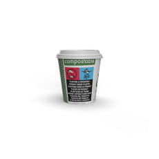 VEGWARE - GOBELET CARTON BLANC 4OZ/118ML Ø62MM x50 LOGO REGLEMENTAIRE