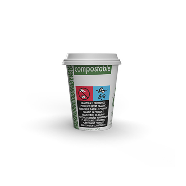 VEGWARE - GOBELET CARTON BLANC 6OZ/177ML Ø72MM x50 LOGO REGLEMENTAIRE VEGWARE - GOBELET CARTON BLANC 6OZ/177ML Ø72MM x50 LOGO REGLEMENTAIRE