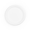 VEGWARE - ASSIETTE BAGASSE BLANC COMPOSTABLE Ø23CM x50