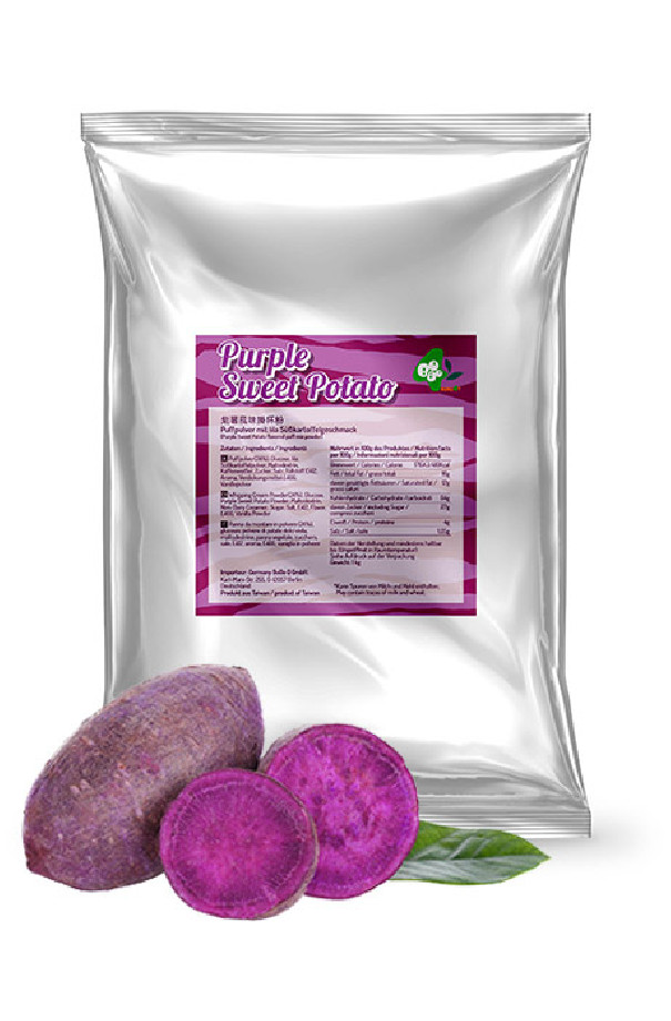 BOBOQ - PUFFPOWDER SAVEUR PURPLE SWEET POTATO VEGAN SACHET 1KG