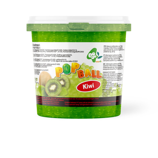 BOBOQ - BOBA KIWI SEAU 3.2KG BOBOQ - BOBA KIWI SEAU 3.2KG