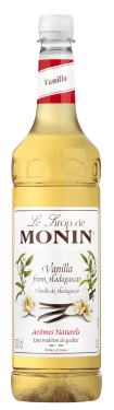 MONIN - SIROP VANILLE 1L BOUTEILLE PET