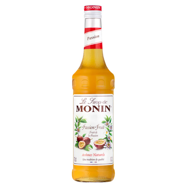 MONIN - SIROP FRUIT DE LA PASSION 700ML BOUTEILLE VERRE