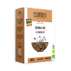 ESSENTIELS - GRANOLA CHOCOLAT BOITE 350G BIO ESSENTIELS - GRANOLA CHOCOLAT BOITE 350G BIO