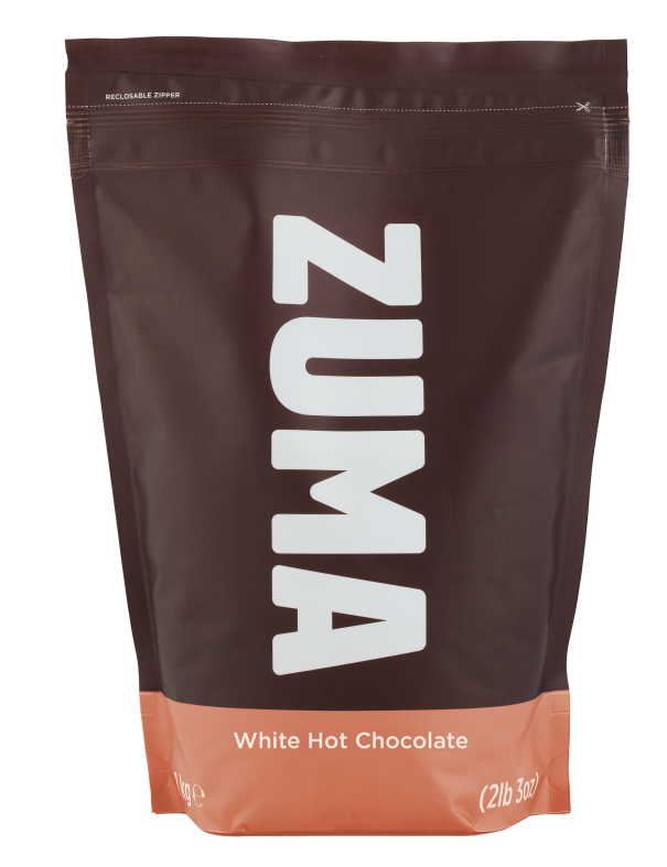 ZUMA - WHITE HOT CHOCOLATE BLANC SACHET 1KG