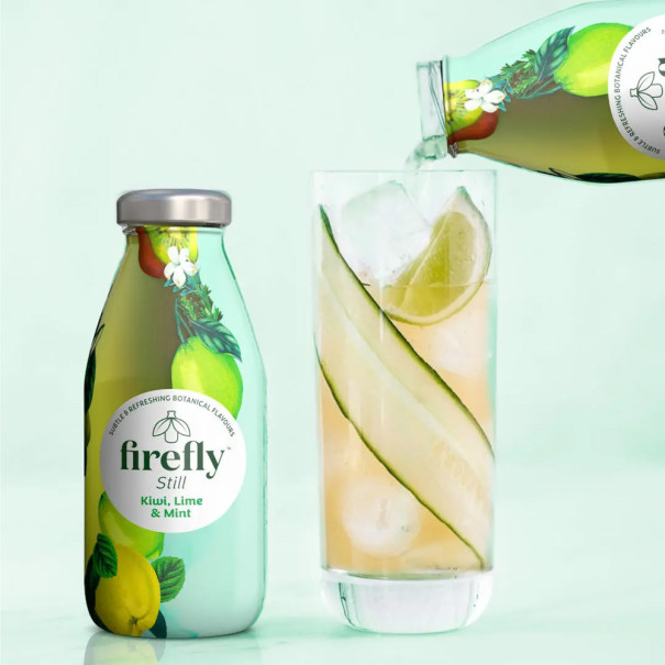 FIREFLY - BOTANICAL DRINKS KIWI CITRON VERT MENTHE 330ML x12