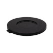 OKOBOWL - COUVERCLE REUTILISABLE EN PP NOIR POUR POT Ø167MM x1