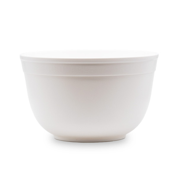 OKOBOWL - POT REUTILISABLE EN PP BLANC 46OZ-1367ML Ø167MM x1