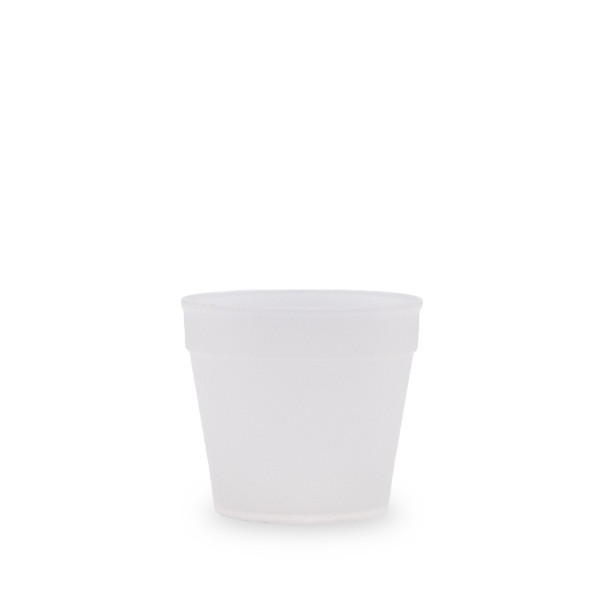 OKOCUP - GOBELET REUTILISABLE EN PP TRANSPARENT 7.5OZ-222ML Ø80MM x1
