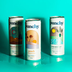 PUNCHY - SODA CUNCUMBER YUZU ROSEMARY CANETTE 250ML x12