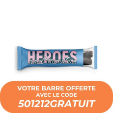 HEROES AND MONSTERS - SNACKS FINGERS SESAME CHOCOLAT 30G ECHANTILLON x1 BIO HEROES AND MONSTERS - SNACKS FINGERS SESAME CHOCOLAT 30G ECHANTILLON x1 BIO