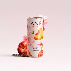 JANE - THE NOIR PECHE ROMARIN CBD 35MG CANETTE 250ML x24