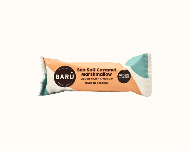 Barres marshmallow chocolat noir caramel Fleur de sel 18x30g