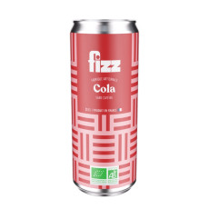 FIZZ - COLA CANETTE ALU 330ML x12 BIO