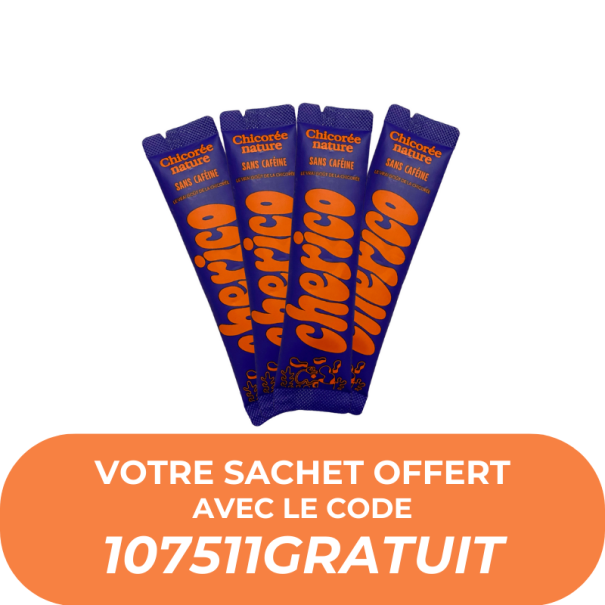 CHERICO - CHICORÉE NATURE INSTANTANÉE STICK 4G BIO