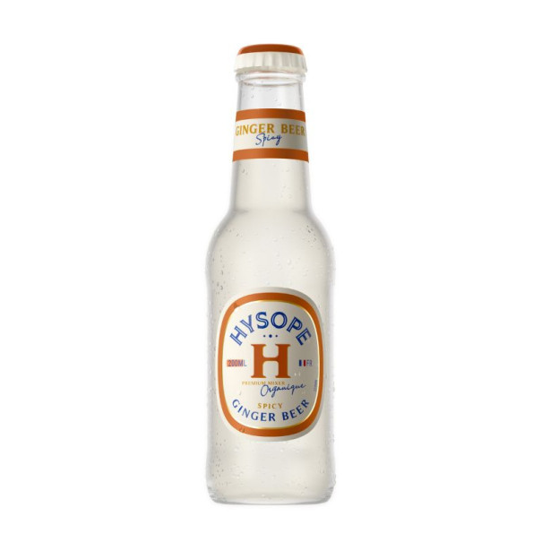Hysope - Ginger Beer Spicy Bouteille Verre 200ml x24 Bio