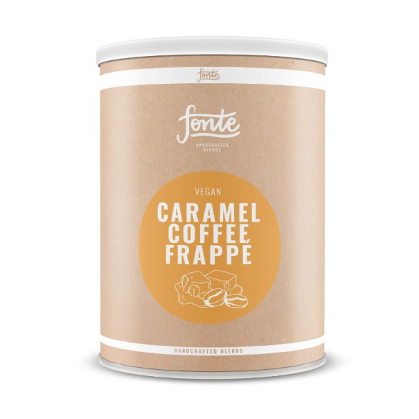 Fonte - Caramel coffee mix pour frappé café au caramel vegan boite 2kg