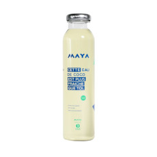 Maya - Eau de coco naturelle bouteille verre 310ml x12