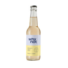 WHY NOT - SODA CRAFT CITRON MATE BOUTEILLE VERRE 330ML x12 BIO